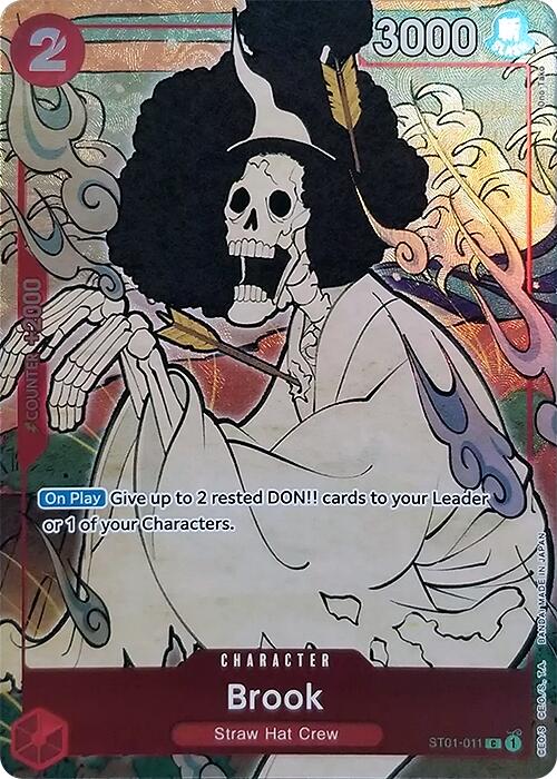 Brook (English Version 1st Anniversary Set) [One Piece Promotion Cards] | A1Comics