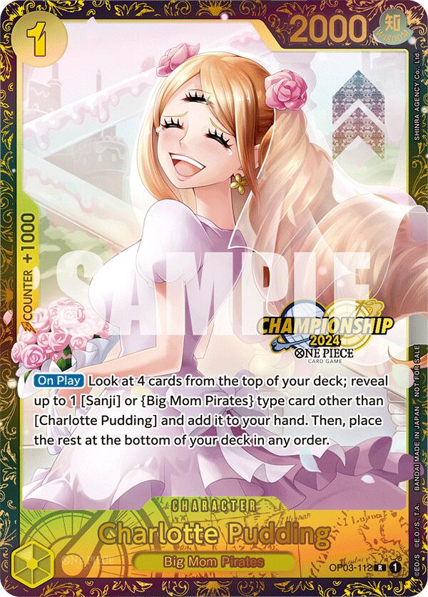 Charlotte Pudding (Championship 2024) [One Piece Promotion Cards] | A1Comics