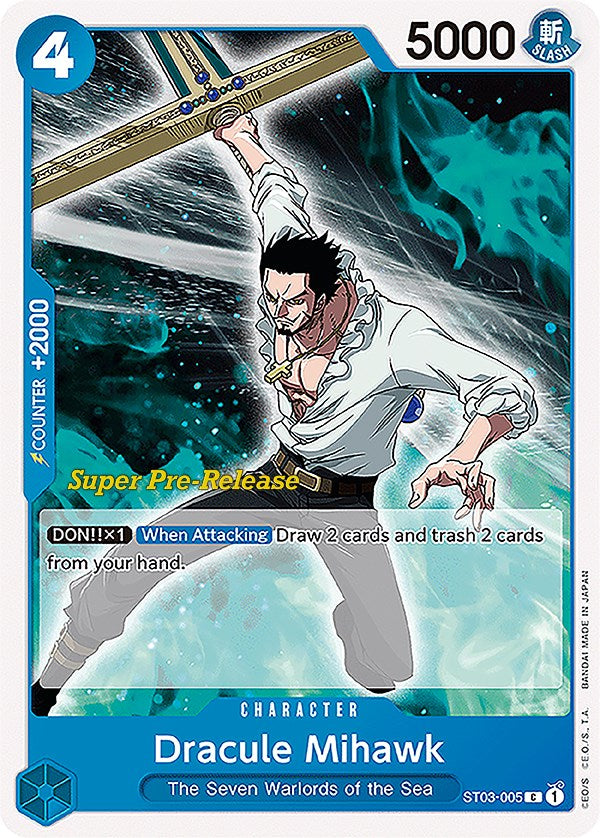 Dracule Mihawk [Super Pre-Release Starter Deck: The Seven Warlords of the Sea] | A1Comics