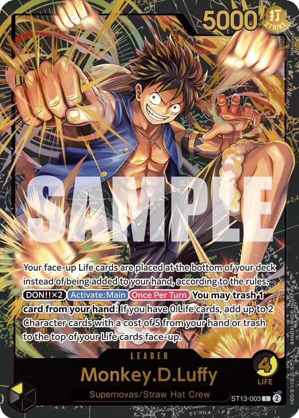 Monkey.D.Luffy (Premium Card Collection -Leader Collection-) [One Piece Promotion Cards] | A1Comics