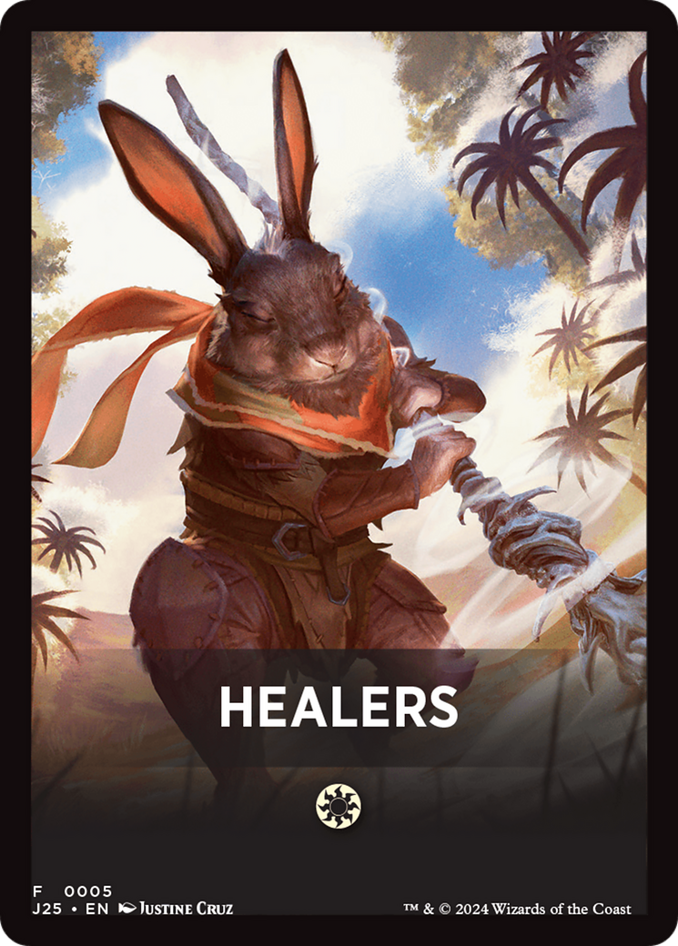 Healers Theme Card [Foundations Jumpstart Front Cards] | A1Comics