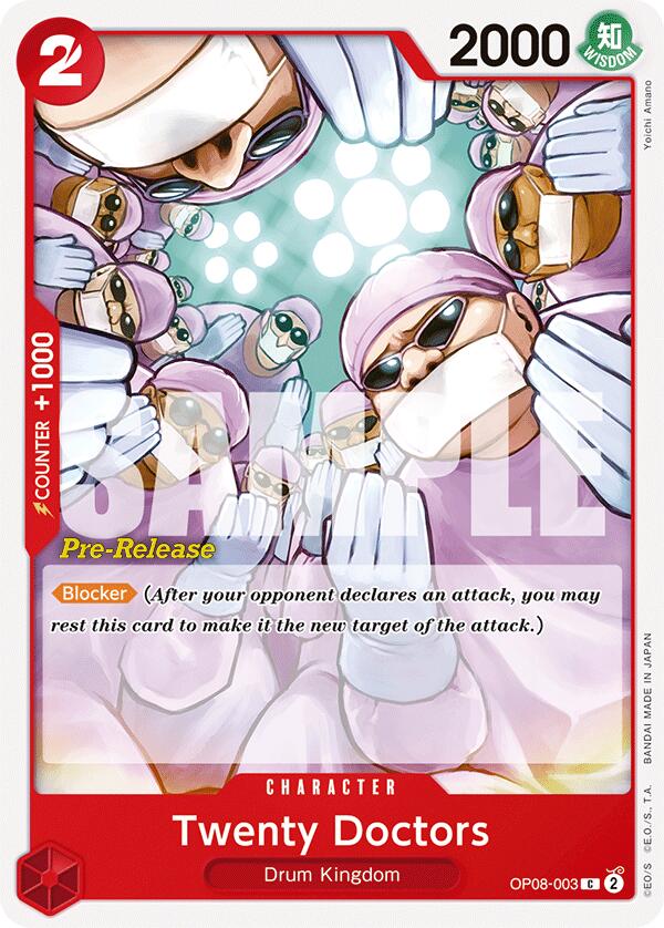 Twenty Doctors [Two Legends Pre-Release Cards] | A1Comics