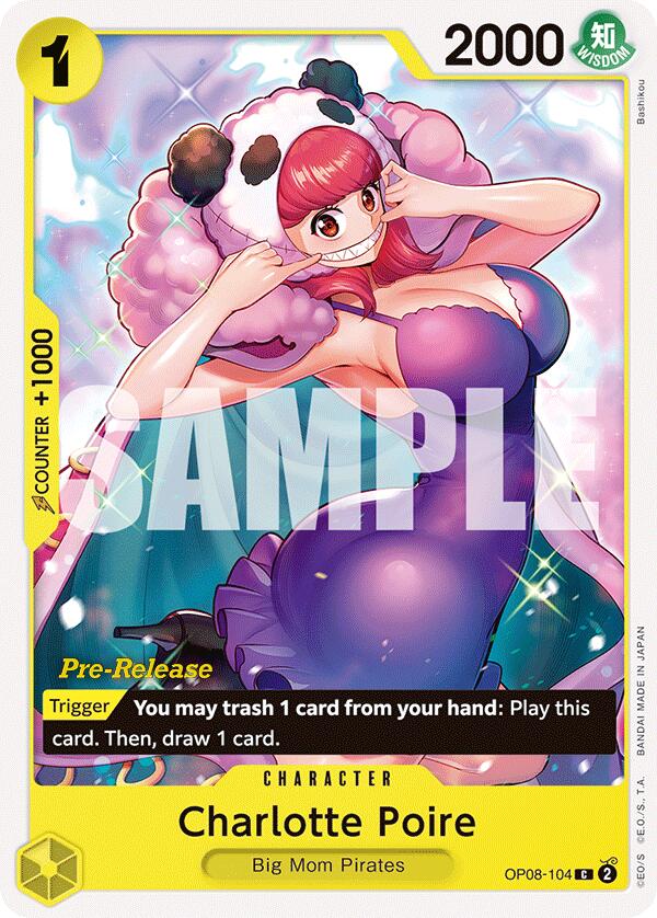 Charlotte Poire [Two Legends Pre-Release Cards] | A1Comics