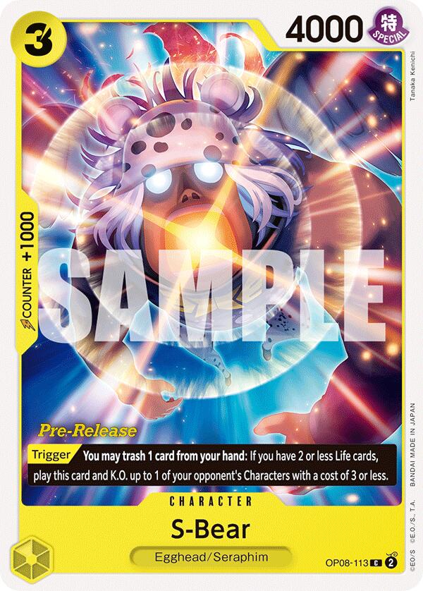 S-Bear [Two Legends Pre-Release Cards] | A1Comics