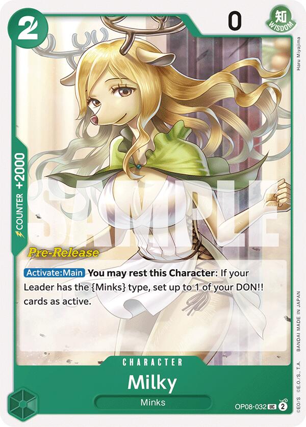 Milky [Two Legends Pre-Release Cards] | A1Comics