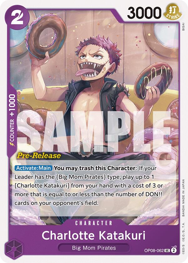 Charlotte Katakuri [Two Legends Pre-Release Cards] | A1Comics