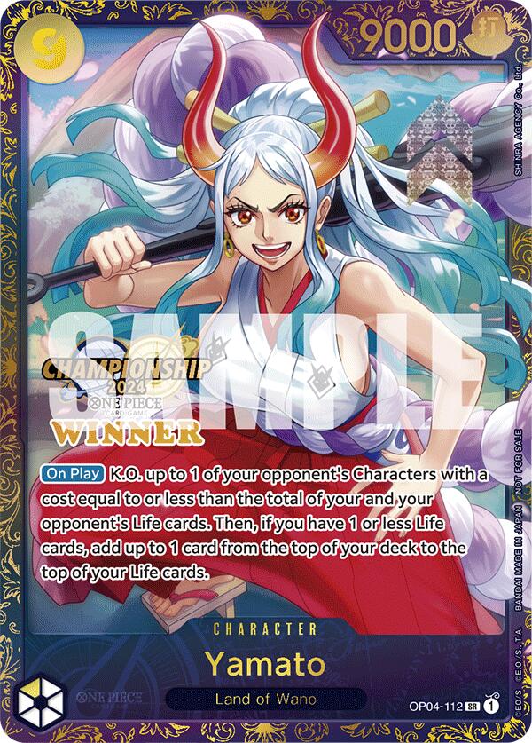 Yamato (Championship 2024 Finals Winner) [One Piece Promotion Cards] | A1Comics