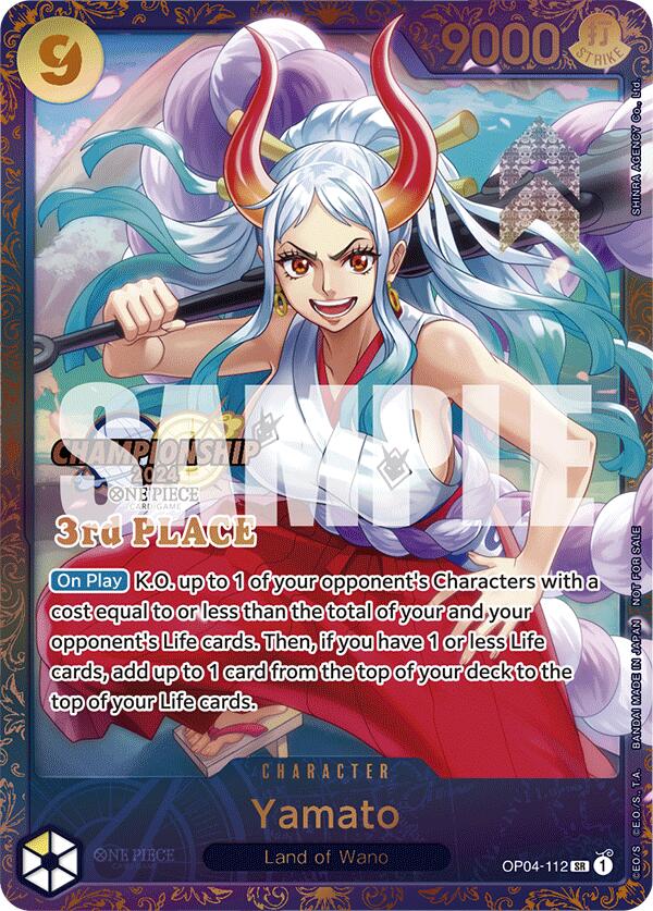 Yamato (Championship 2024 Finals 3rd Place) [One Piece Promotion Cards] | A1Comics