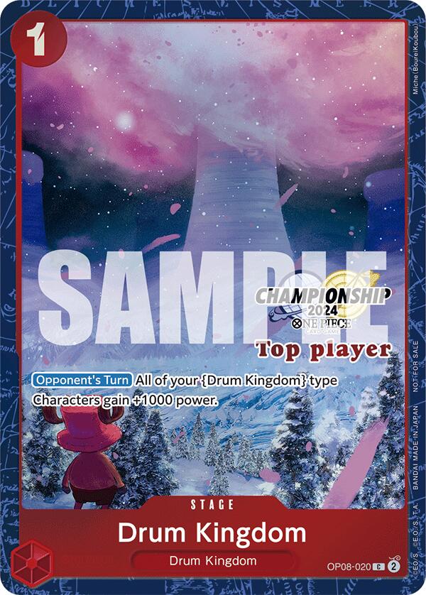 Drum Kingdom (Championship 2024 Top Player Pack) [One Piece Promotion Cards] | A1Comics