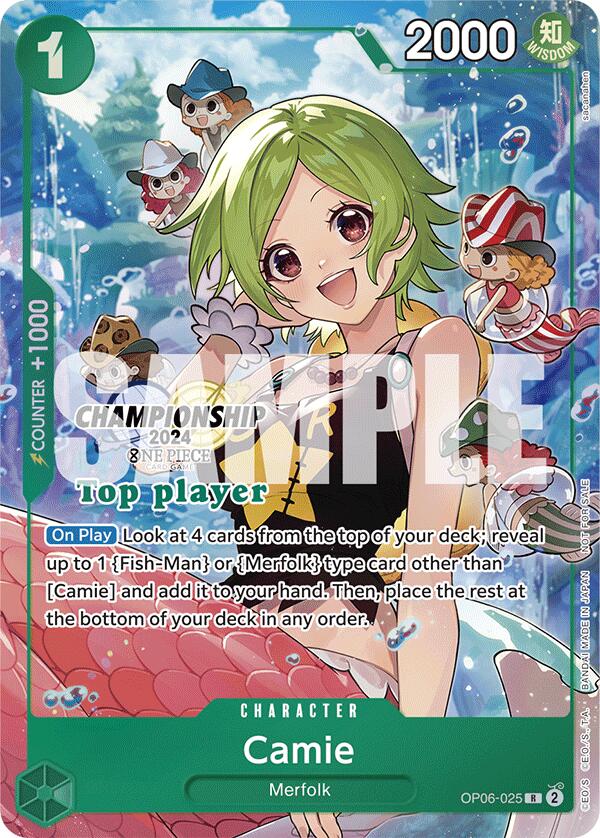 Camie (Championship 2024 Top Player Pack) [One Piece Promotion Cards] | A1Comics