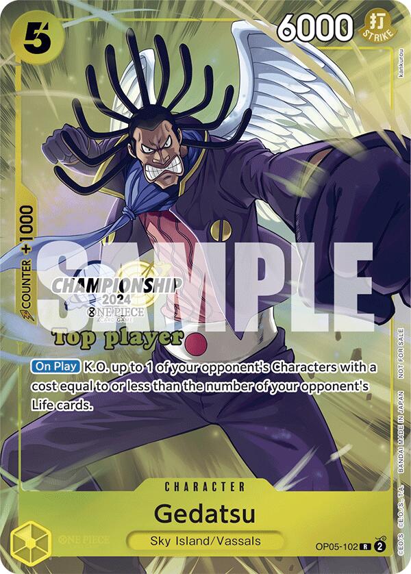 Gedatsu (Championship 2024 Top Player Pack) [One Piece Promotion Cards] | A1Comics