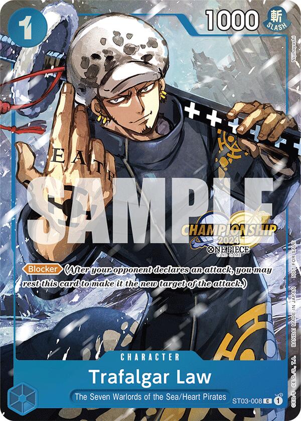 Trafalgar Law (ST03-008) (CS 2024 Event Pack) [One Piece Promotion Cards] | A1Comics