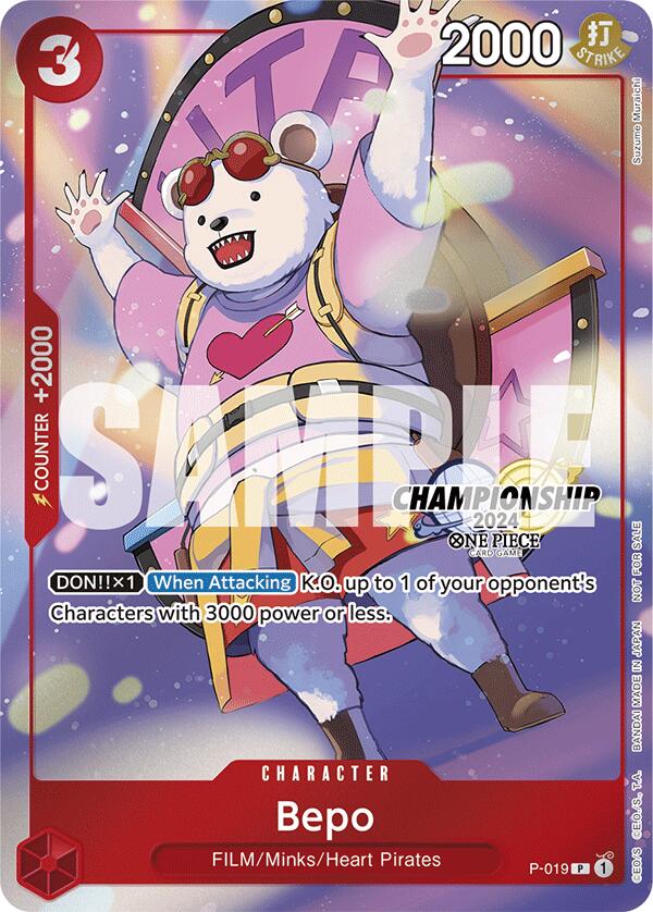 Bepo (CS 2024 Celebration Pack) [One Piece Promotion Cards] | A1Comics