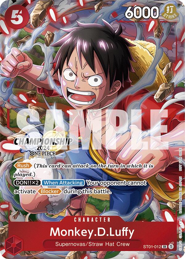 Monkey.D.Luffy (CS 2024 Celebration Pack) [One Piece Promotion Cards] | A1Comics