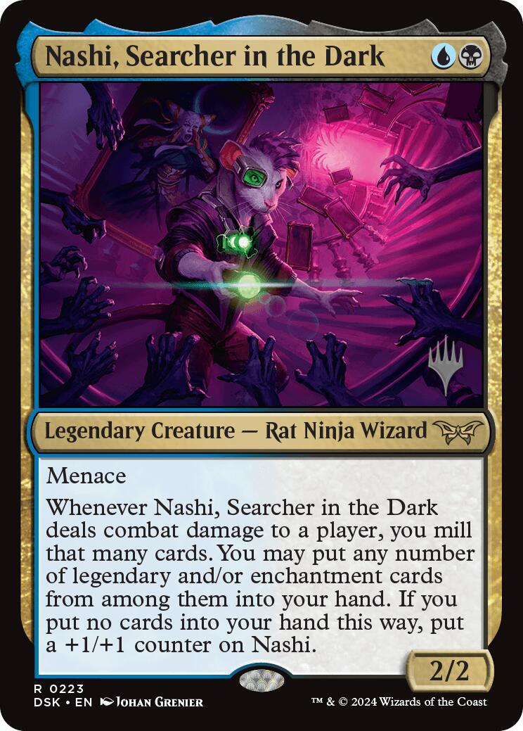 Nashi, Searcher in the Dark [Duskmourn: House of Horror Promos] | A1Comics