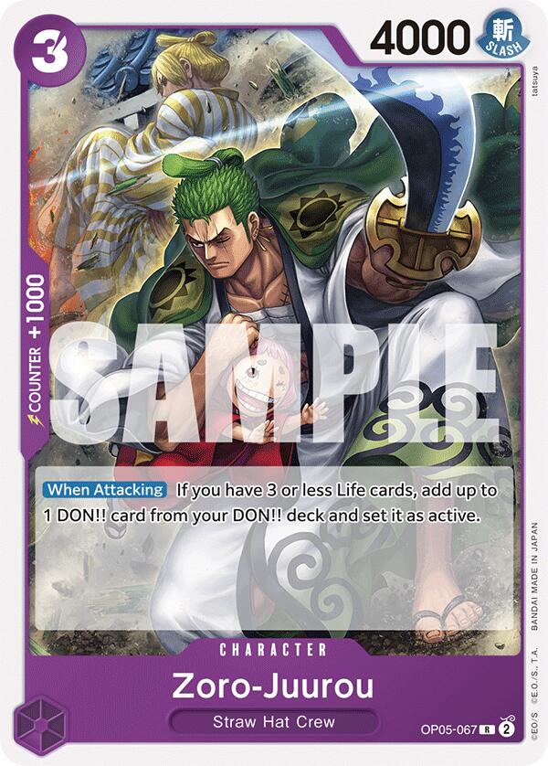 Zoro-Juurou [Starter Deck: PURPLE Monkey.D.Luffy] | A1Comics