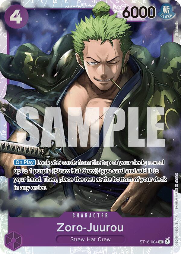 Zoro-Juurou [Starter Deck: PURPLE Monkey.D.Luffy] | A1Comics