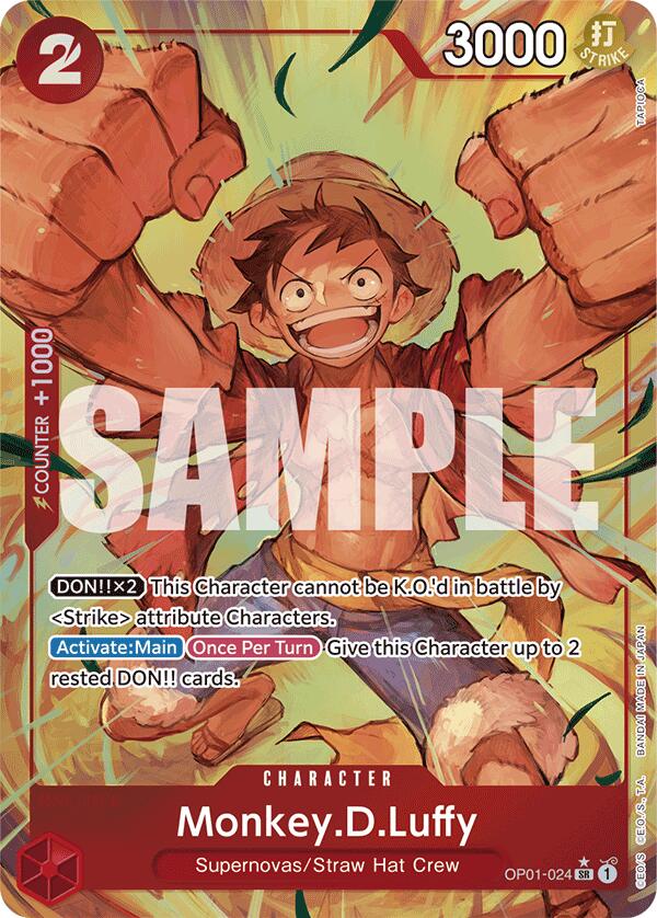 Monkey.D.Luffy (OP01-024) [Premium Booster -The Best-] | A1Comics