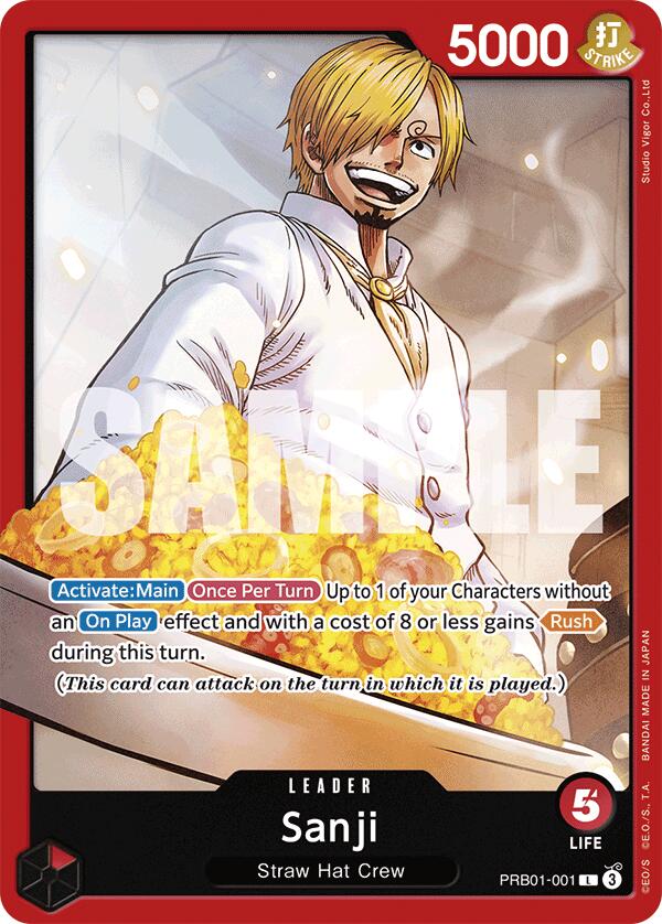 Sanji (PRB01-001) [Premium Booster -The Best-] | A1Comics