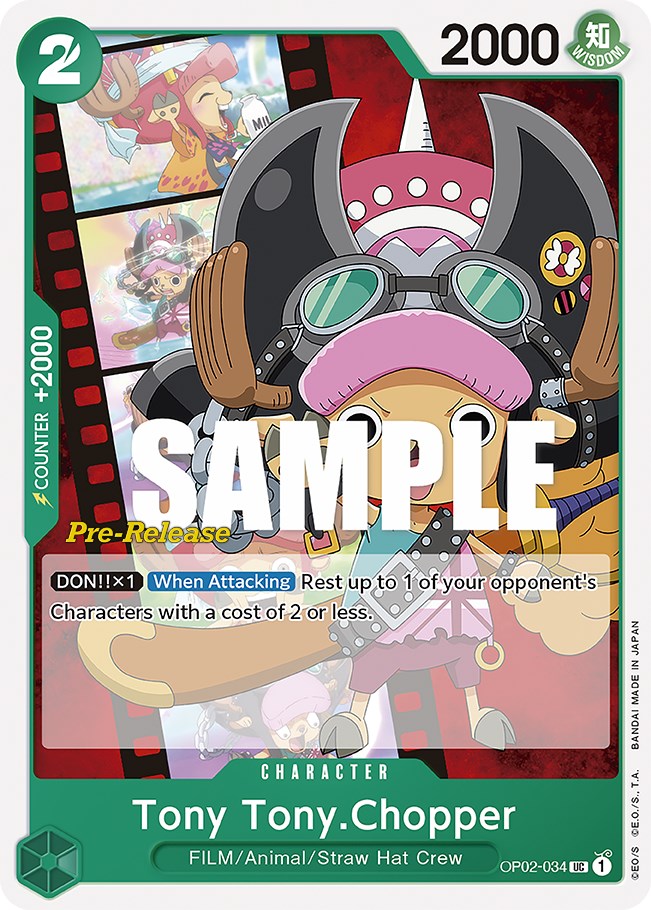 Tony Tony.Chopper [Paramount War Pre-Release Cards] | A1Comics