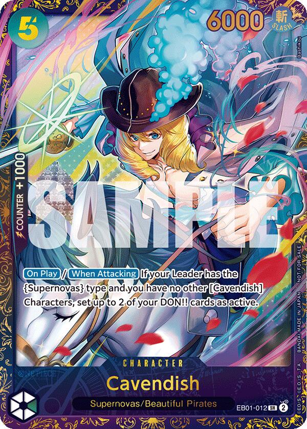 Cavendish (Treasure Cup 2024) [One Piece Promotion Cards] | A1Comics