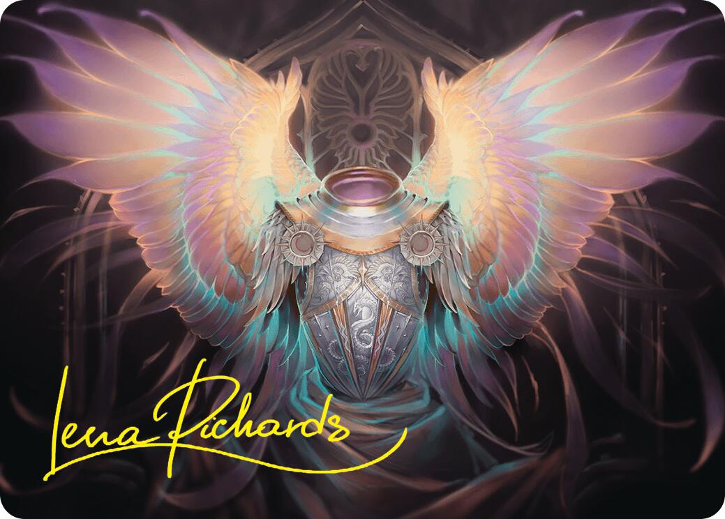 Celestial Armor Art Card (2/54) (Gold-Stamped Signature) [Foundations Art Series] | A1Comics