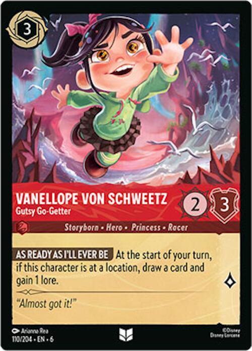 Vanellope von Schweetz - Gutsy Go-Getter (110/204) [Azurite Sea] | A1Comics