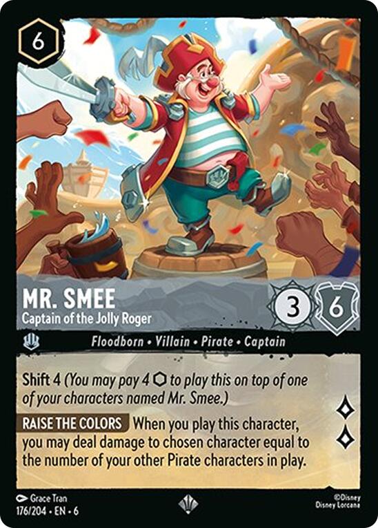 Mr. Smee - Captain of the Jolly Roger (176/204) [Azurite Sea] | A1Comics