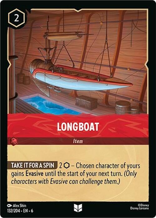 Longboat (132/204) [Azurite Sea] | A1Comics