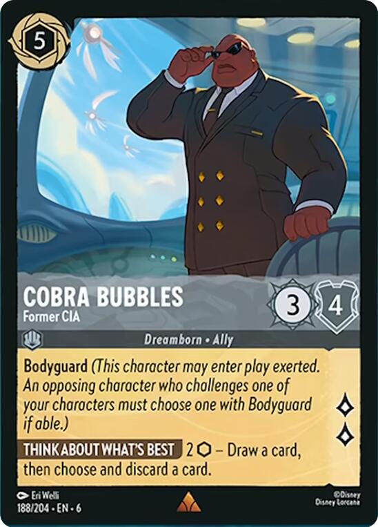 Cobra Bubbles - Former CIA (188/204) [Azurite Sea] | A1Comics