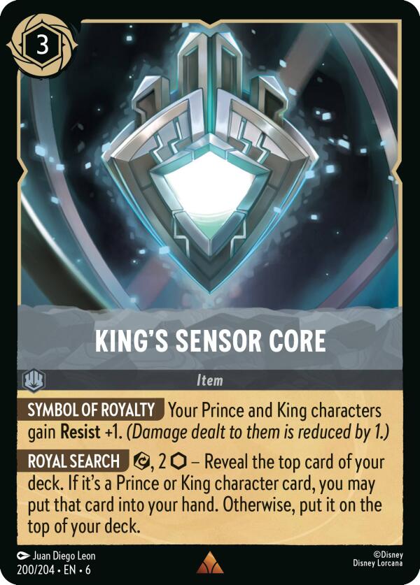 King's Sensor Core (200/204) [Azurite Sea] | A1Comics