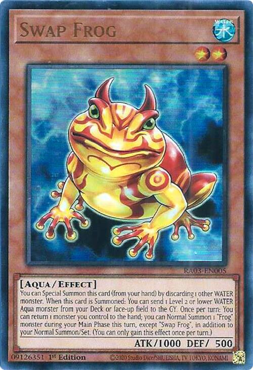 Swap Frog (UR) [RA03-EN005] Ultra Rare | A1Comics