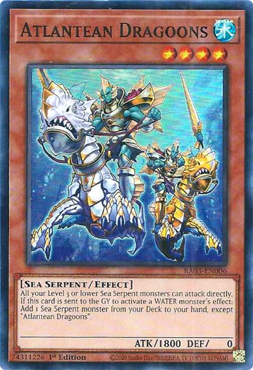 Atlantean Dragoons [RA03-EN006] Super Rare | A1Comics