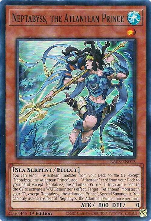 Neptabyss, the Atlantean Prince [RA03-EN013] Super Rare | A1Comics