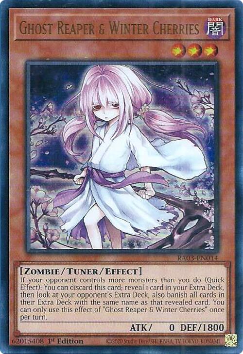 Ghost Reaper & Winter Cherries (UR) [RA03-EN014] Ultra Rare | A1Comics