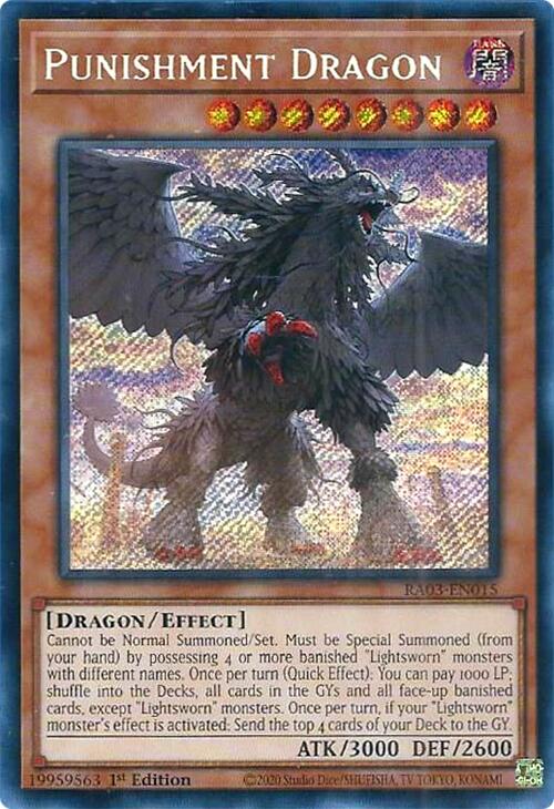 Punishment Dragon (Secret Rare) [RA03-EN015] Secret Rare | A1Comics