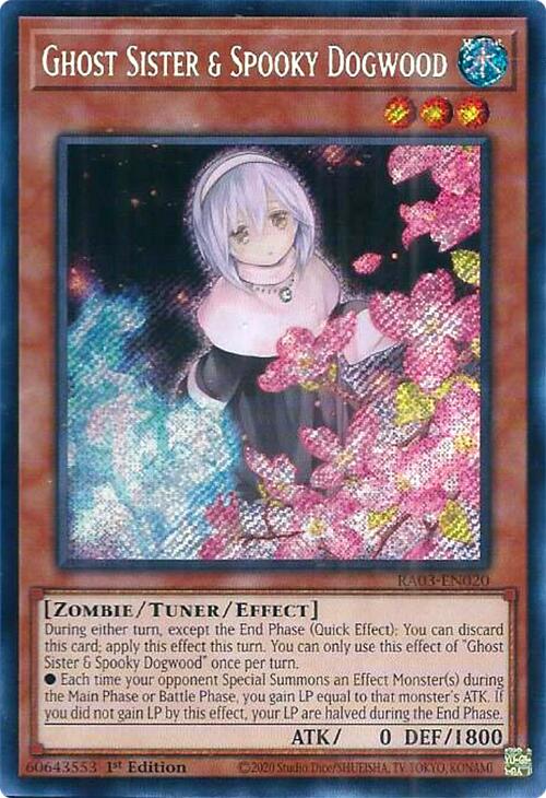 Ghost Sister & Spooky Dogwood (Secret Rare) [RA03-EN020] Secret Rare | A1Comics