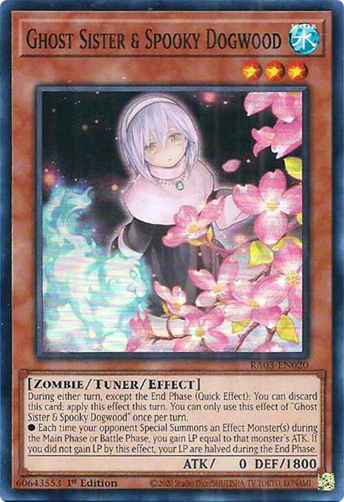 Ghost Sister & Spooky Dogwood [RA03-EN020] Super Rare | A1Comics