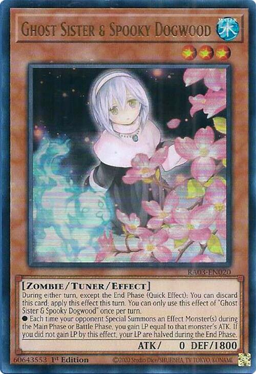 Ghost Sister & Spooky Dogwood (UR) [RA03-EN020] Ultra Rare | A1Comics