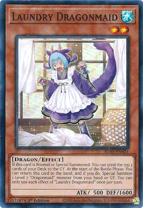 Laundry Dragonmaid [RA03-EN021] Super Rare | A1Comics