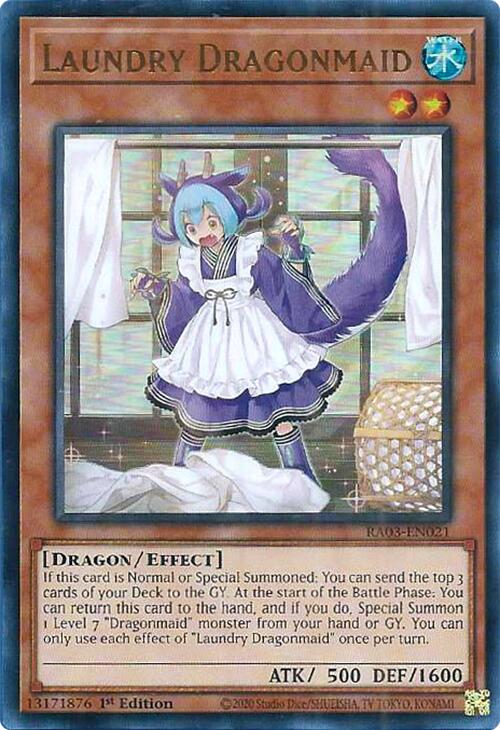 Laundry Dragonmaid (UR) [RA03-EN021] Ultra Rare | A1Comics