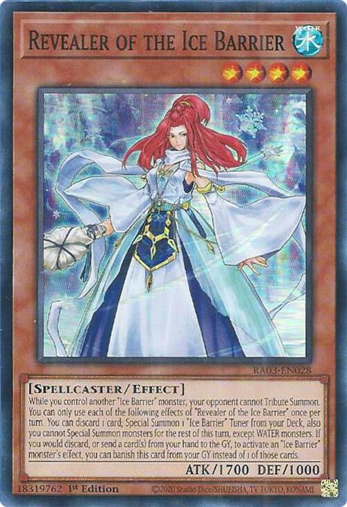 Revealer of the Ice Barrier [RA03-EN028] Super Rare | A1Comics