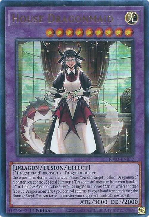 House Dragonmaid (UR) [RA03-EN037] Ultra Rare | A1Comics