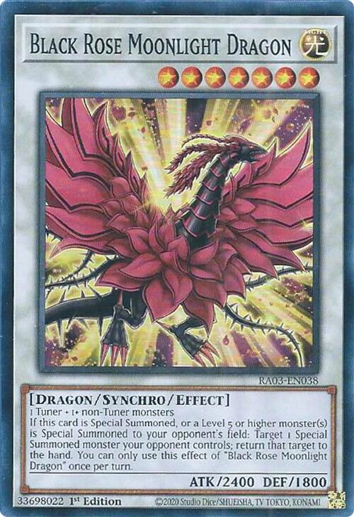 Black Rose Moonlight Dragon [RA03-EN038] Super Rare | A1Comics