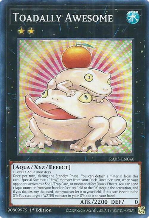 Toadally Awesome [RA03-EN040] Super Rare | A1Comics