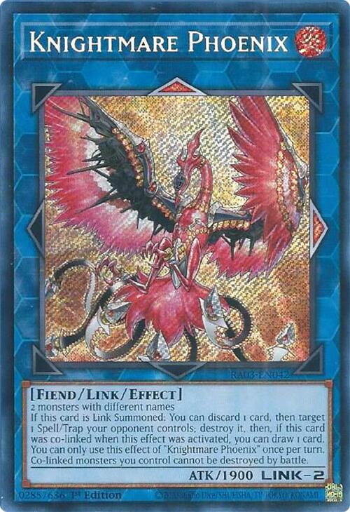 Knightmare Phoenix (Secret Rare) [RA03-EN042] Secret Rare | A1Comics