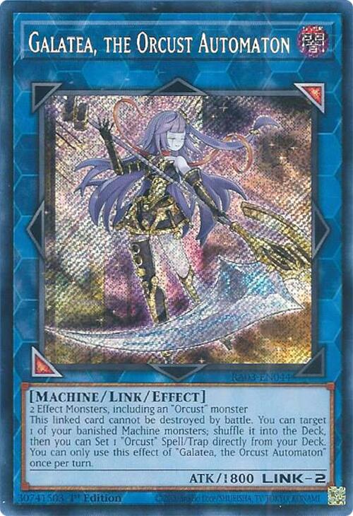 Galatea, the Orcust Automaton (Secret Rare) [RA03-EN044] Secret Rare | A1Comics