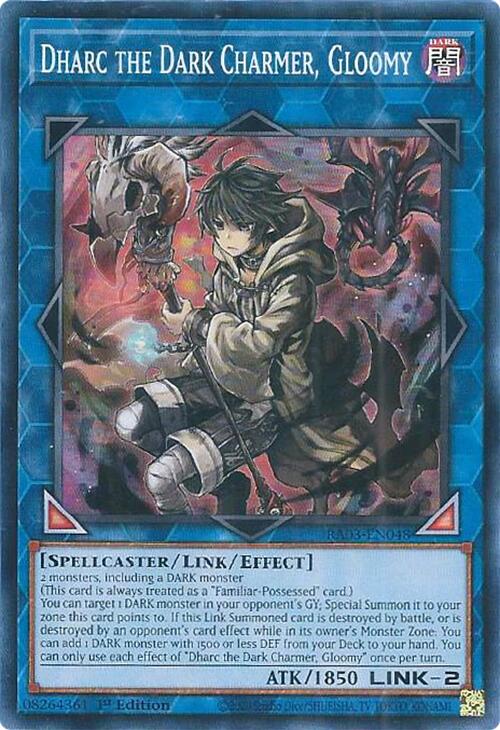 Dharc the Dark Charmer, Gloomy [RA03-EN048] Super Rare | A1Comics