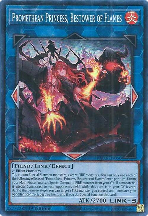 Promethean Princess, Bestower of Flames [RA03-EN050] Super Rare | A1Comics