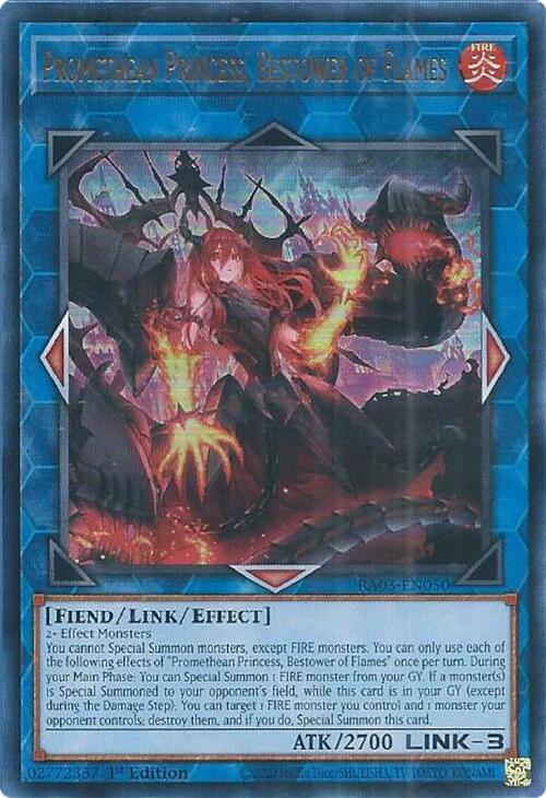 Promethean Princess, Bestower of Flames (UR) [RA03-EN050] Ultra Rare | A1Comics